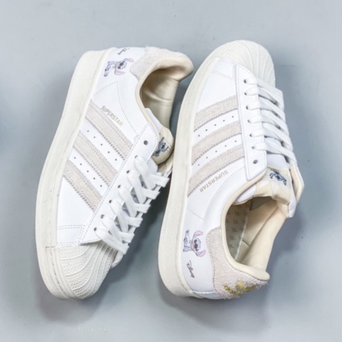 Giày Thể Thao Adidas Superstar Kỷ Niệm 50 Năm Chính Hãng Màu Hồng Trắng Hoa Anh Đào