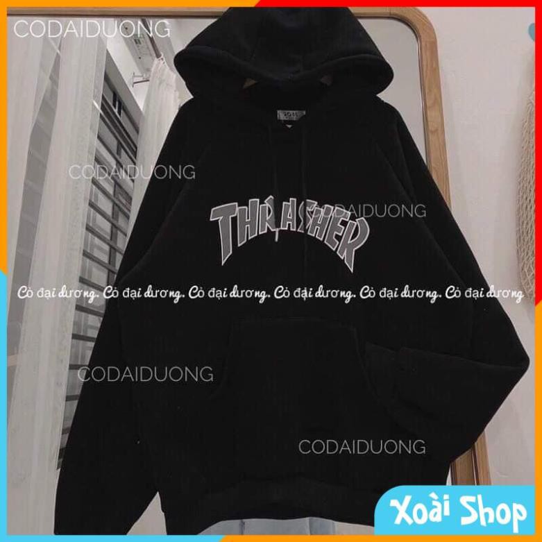 Áo Hoodie Nam Nữ From Rộng Chất Nỉ THRASHER , Áo Hôdie Nữ Hot Hit | BigBuy360 - bigbuy360.vn