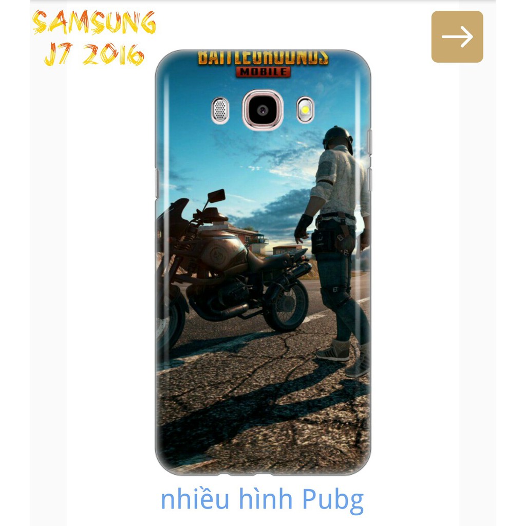 Ốp Lưng Samsung J7 2016 Hình Game Sinh Tồn PUBG