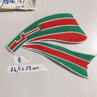 Sticker hình ủi logo chữ (ko keo)
