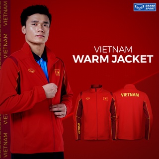 Áo Khoác Nỉ Đội Tuyển Việt Nam Grand Sport Đỏ