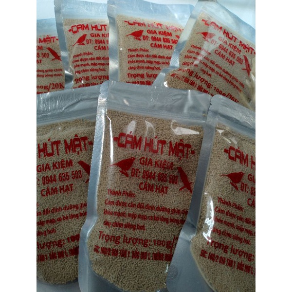 Cám hút mật Gia Kiệm (cám hạt) 100g