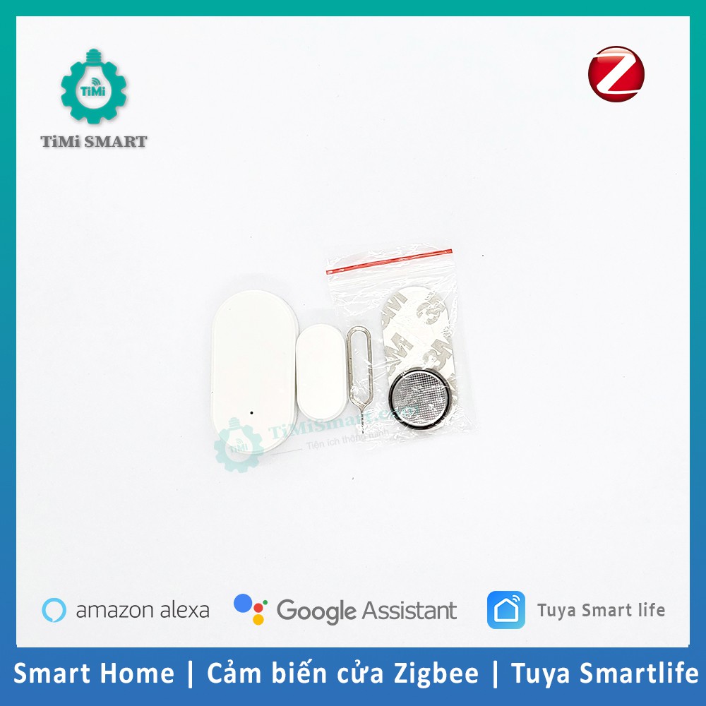 [FREE SHIP] Cảm Biến Cửa Zigbee Hệ Tuya SmartLife - Kiểm Soát Trạng Thái ĐÓNG / MỞ Cửa