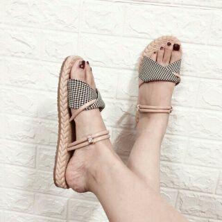 Sandal đế giả cói (hàng đẹp)