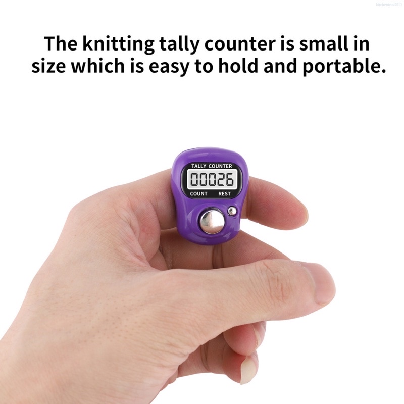 Máy đếm dòng dùng trong đan, móc