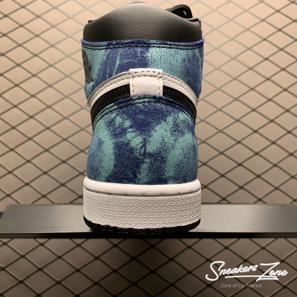 Giày Thể Thao AIR JORDAN 1 Retro High Tie Dye Xanh Dương Cao Cổ Nhiều Màu Sneakers World