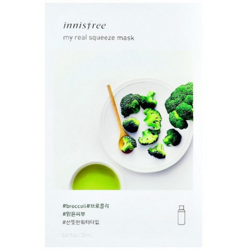 Mặt Nạ Innisfree - Mặt Nạ Giấy My Real Squeeze Mask