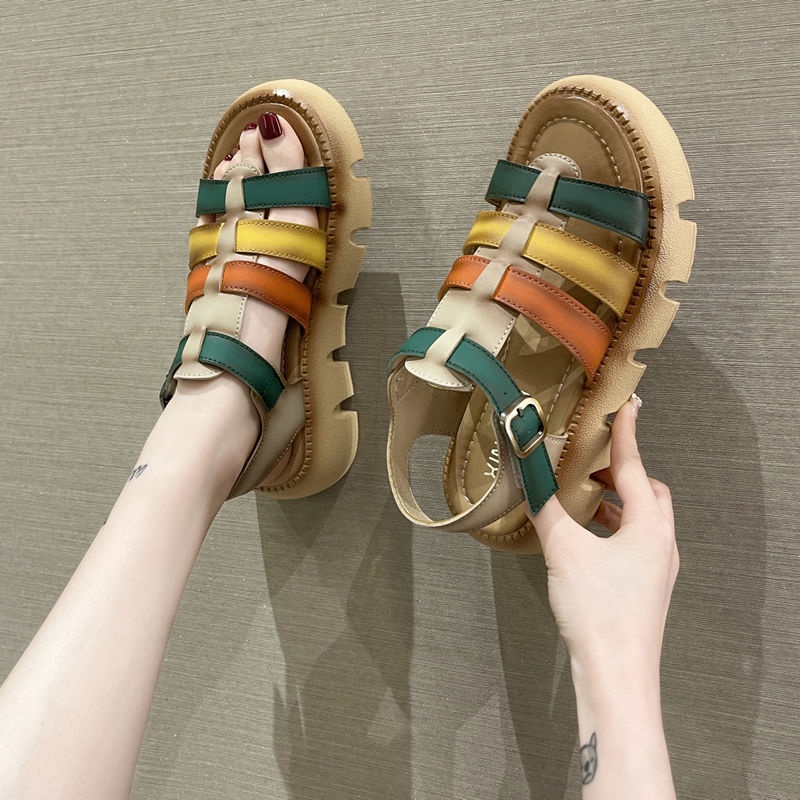 Sandal Đế Bằng Thiết Kế Mới Thời Trang Dành Cho Mùa Hè