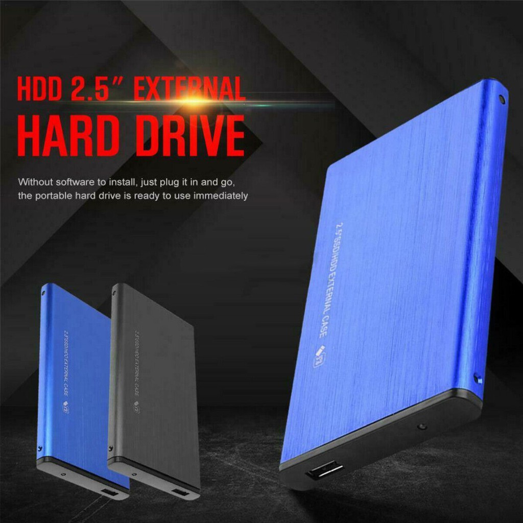 Ổ Cứng Di Động Usb 3.0 Sata 2.5 '' Hdd Ssd 2tb Cho Pc / Laptop