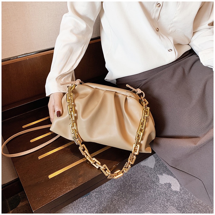 Túi đeo vai nữ xếp ly hàng Quảng Châu Thời Trang