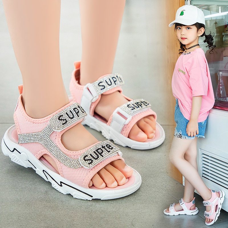 Sandal đi học bé gái - Mẫu mới BC95