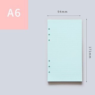 Ruột sổ còng/ Refill sổ 6 lỗ A5, A6 - ALT018