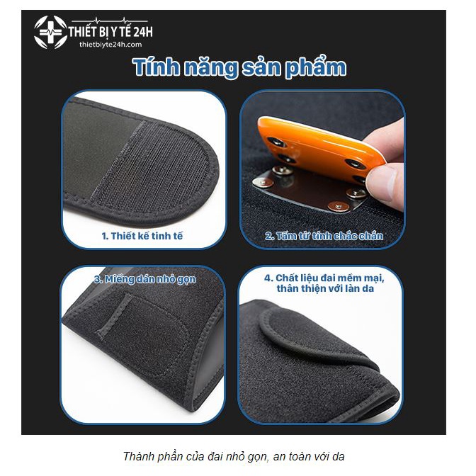 Đai massage giảm mỡ bụng cao cấp Fitness 1102