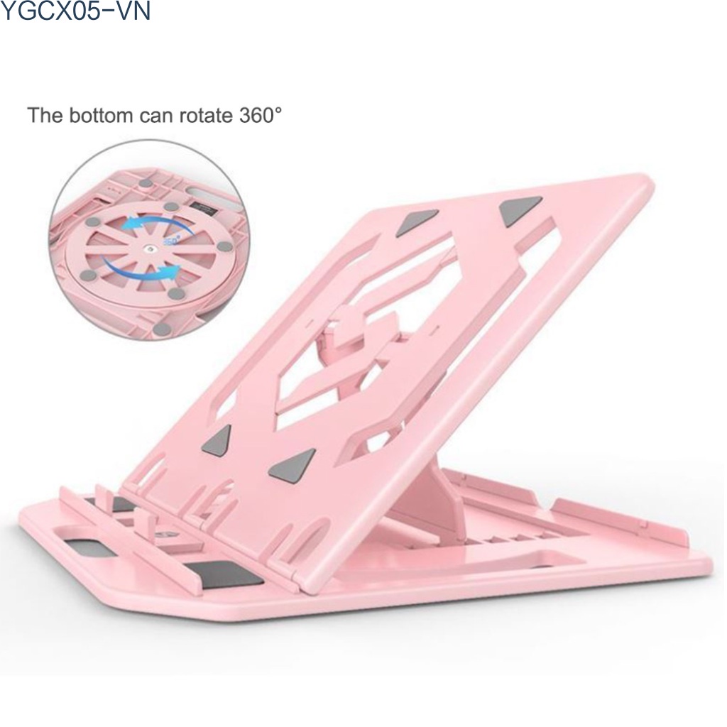 Giá Đỡ Laptop Notebook Xoay 360 Độ Có Thể Gập Lại Kèm Giá Đỡ Cho Ipad Laptop 17 " | BigBuy360 - bigbuy360.vn