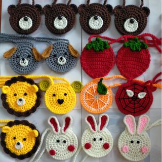 Sỉ 20c túi len đựng tỏi cho bé ( khách chọn mẫu)