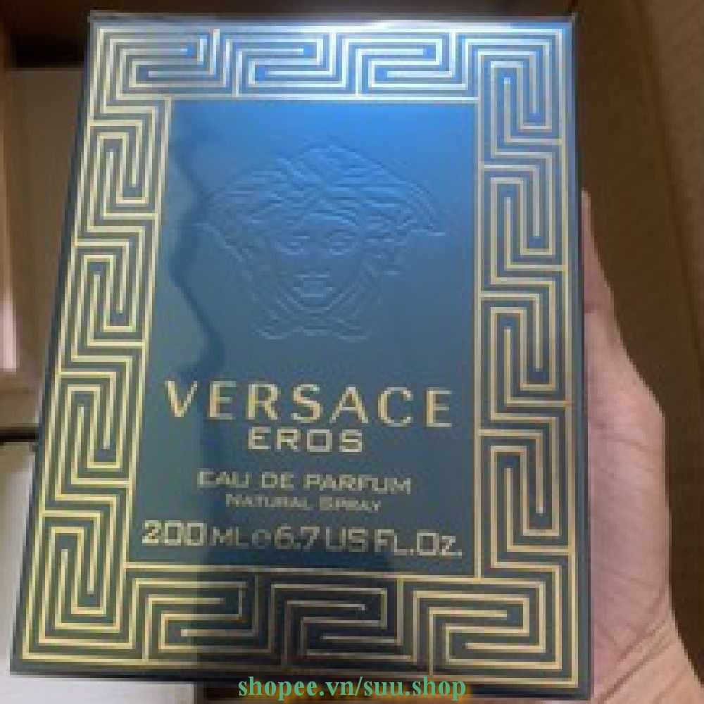 Nước Hoa Nam 200Ml Versace Eros Eau De Parfum, suu.shop Cam Kết 100% Chính Hãng.