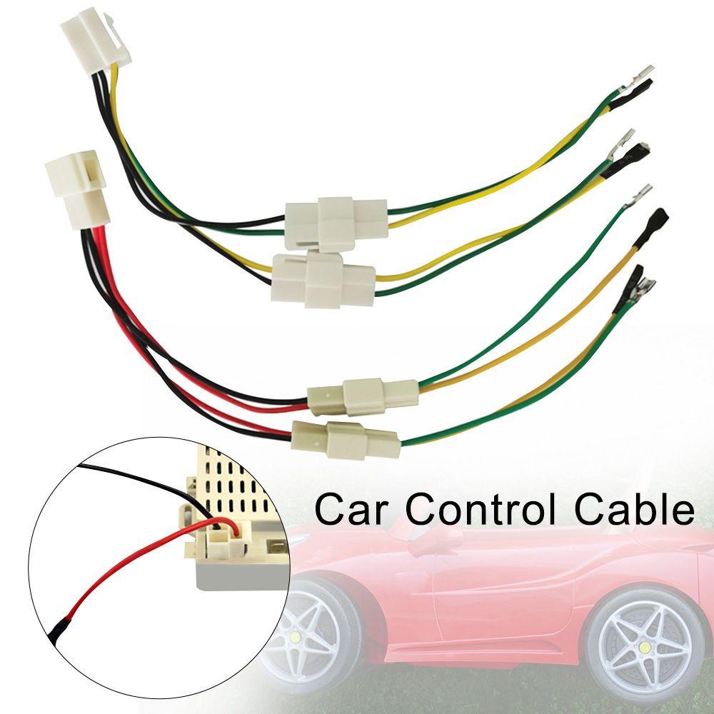 3 Dây Cáp Sạc Điều Khiển Xe Hơi Đồ Chơi Có Kẹp