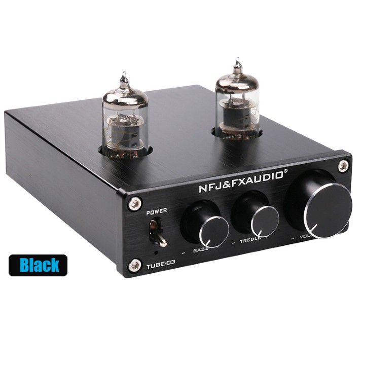 BỘ KHUẾCH ĐẠI CHỈNH ÂM FX AUDIO TUBE-03 6J1 PREAMPLIFIER ĐÈN, CHỈNH BASS-TREBLE