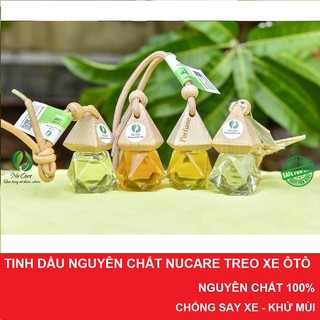 Tinh Dầu Treo Xe, Treo Phòng Ngủ, Treo Nhà Vệ Sinh, Treo Tủ Quần Áo giúp chống say xe, đuổi chuột, khử mùi NuCare