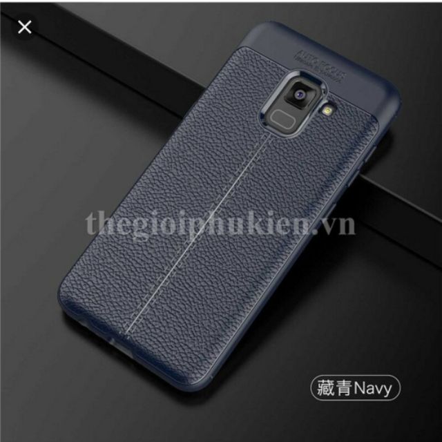 Ốp lưng galaxy A8 2018 dẻo auto focus tặng thêm kính cường lực cao cấp