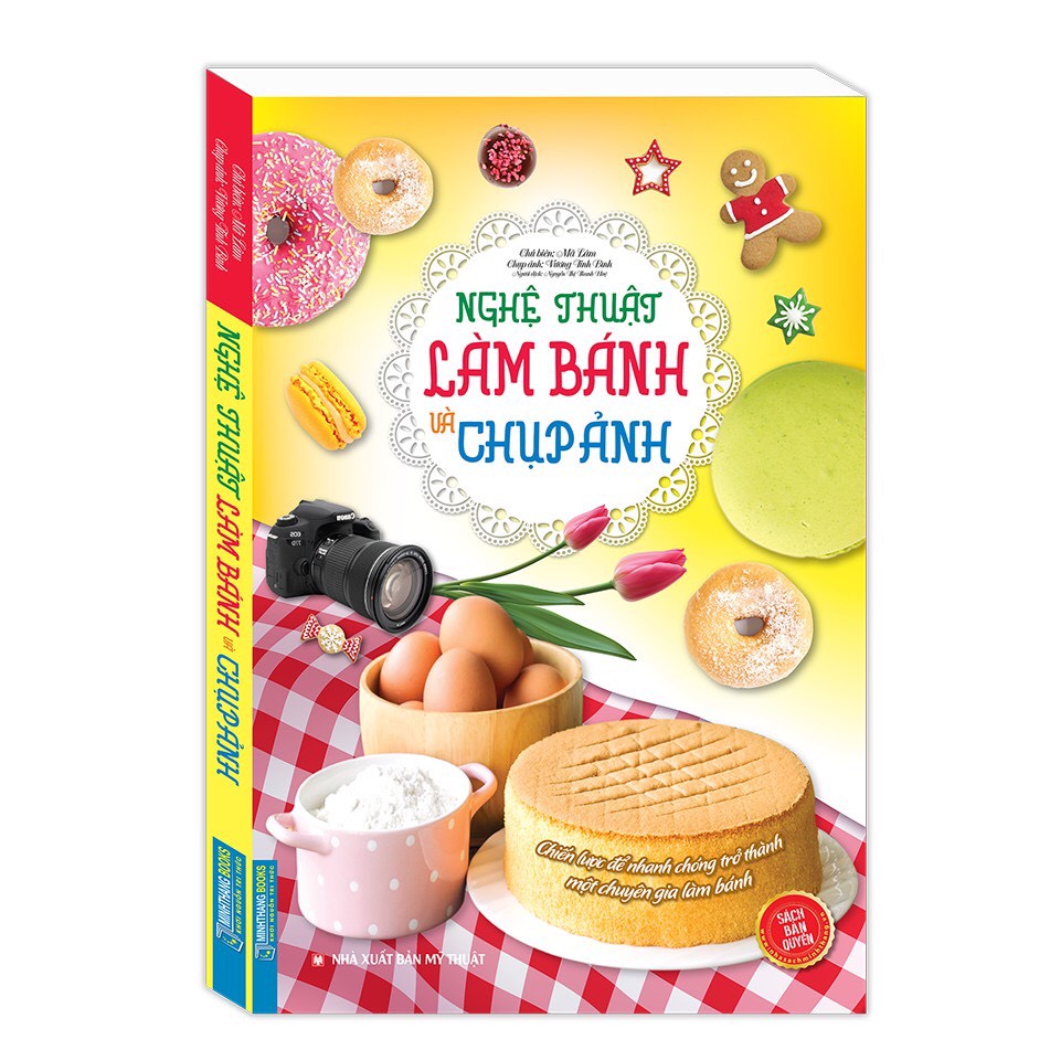 Sách - Nghệ thuật làm bánh và chụp ảnh (bìa mềm)