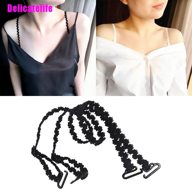 1 Cặp Dây Áo Ngực Điều Chỉnh Được Hình Hoa Cho Nữ