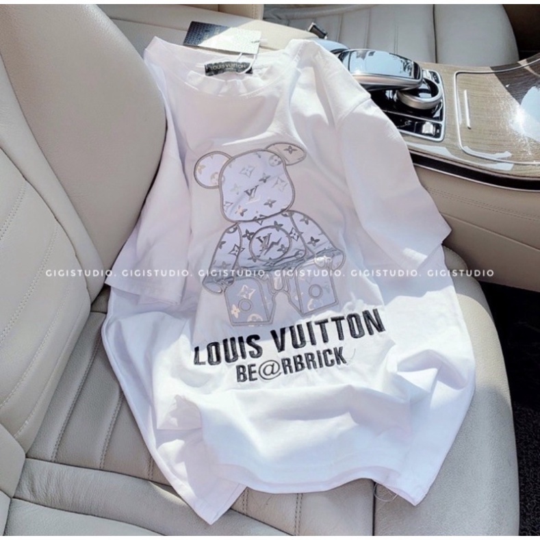 Áo phông gấu hót trend tay lỡ unisex | BigBuy360 - bigbuy360.vn