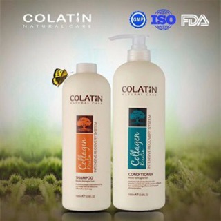 cặp dầu gội dầu xả colatin