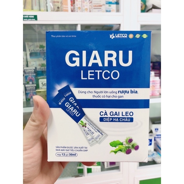 GiaRu letco - giải rượu, giải độc gan