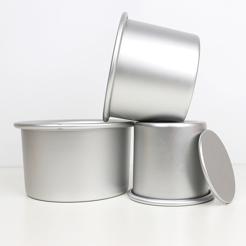 Khuôn làm bánh hình tròn 4/ 6/ 8 inch bằng hợp kim nhôm