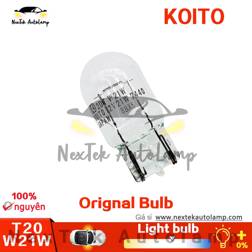 KOITO T20 W21W 12V 21W 1881 Bóng đèn đảo Chiều