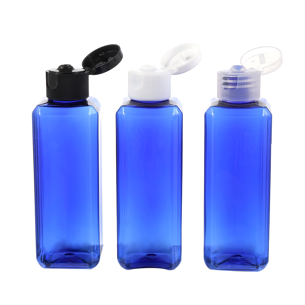 Lọ Nhựa Trong Suốt Màu Xanh Dương 100ml Đựng Mỹ Phẩm