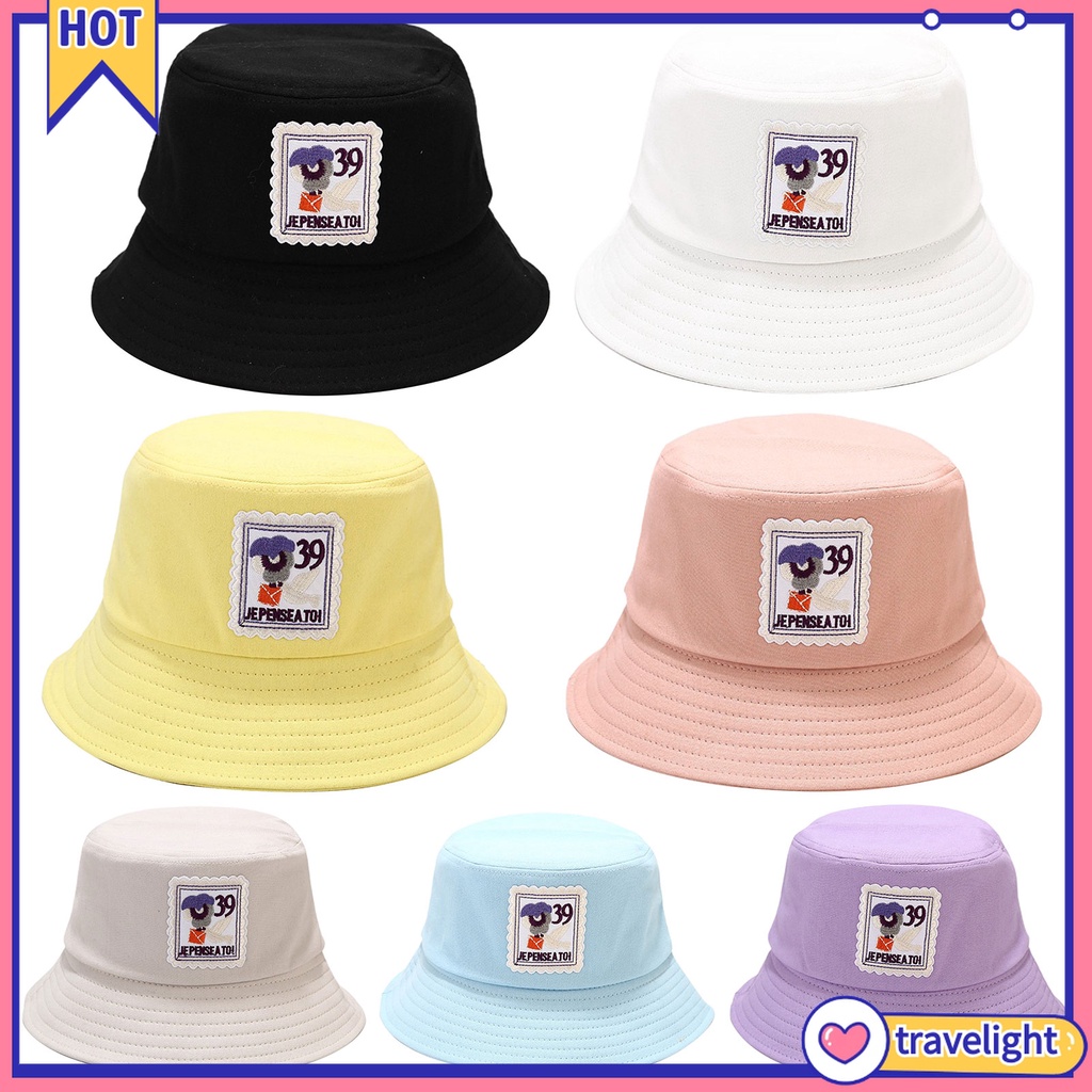 (Travelight) Mũ Tai Bèo Cotton Chống Nắng Gấp Gọn Được Phong Cách Retro