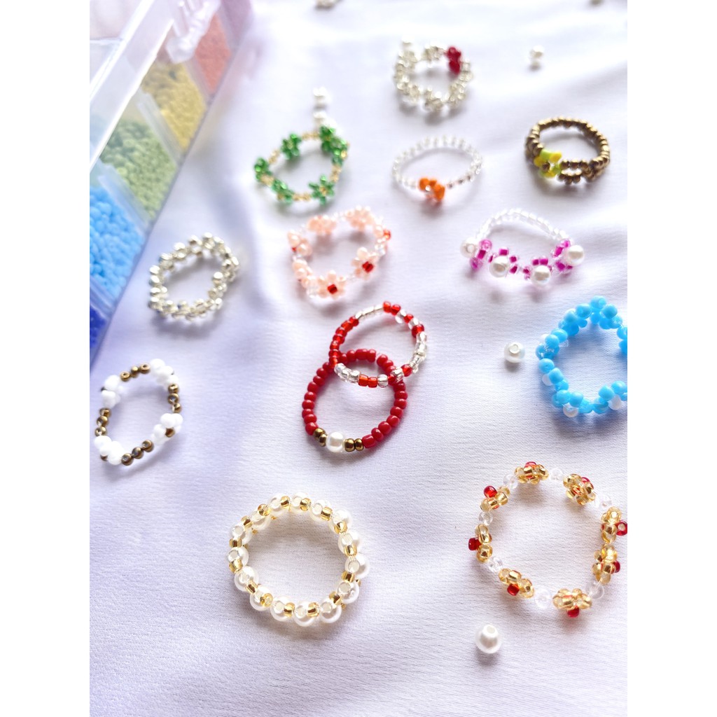 Hạt Cườm Nhỏ Size 2mm Nhiều Màu