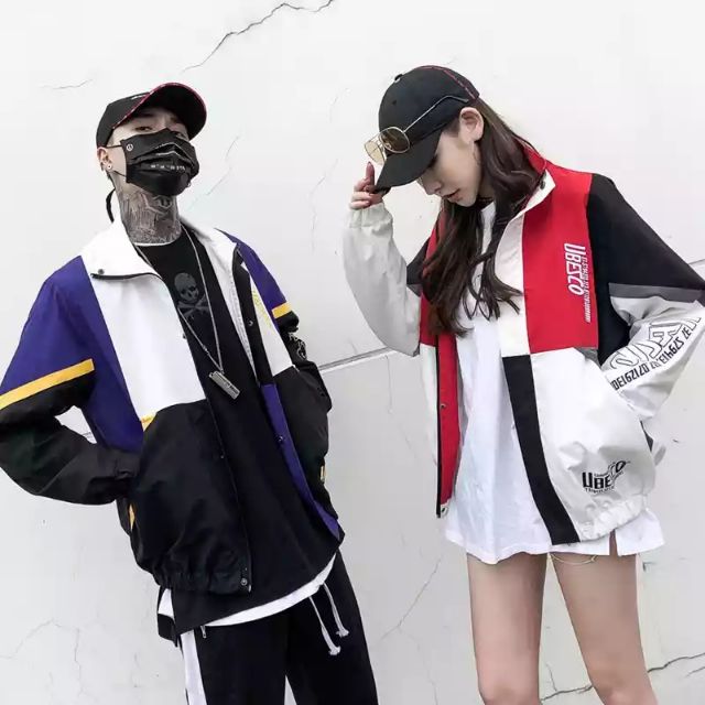[Mã WASTMAY giảm 15% tối đa 30K đơn 150K] [ORDER] Áo khoác gió unisex Ubesco phối ulzzang hot hit kèm ảnh thật | BigBuy360 - bigbuy360.vn