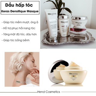 Dầu hấp mọc tóc KERAS Densifique Masque Densité 200ml