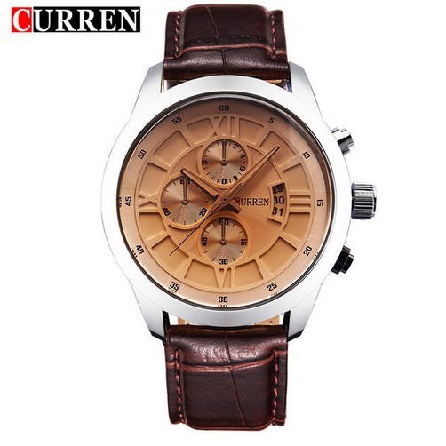 ĐỒNG HỒ NAM CURREN DÂY DA 8137