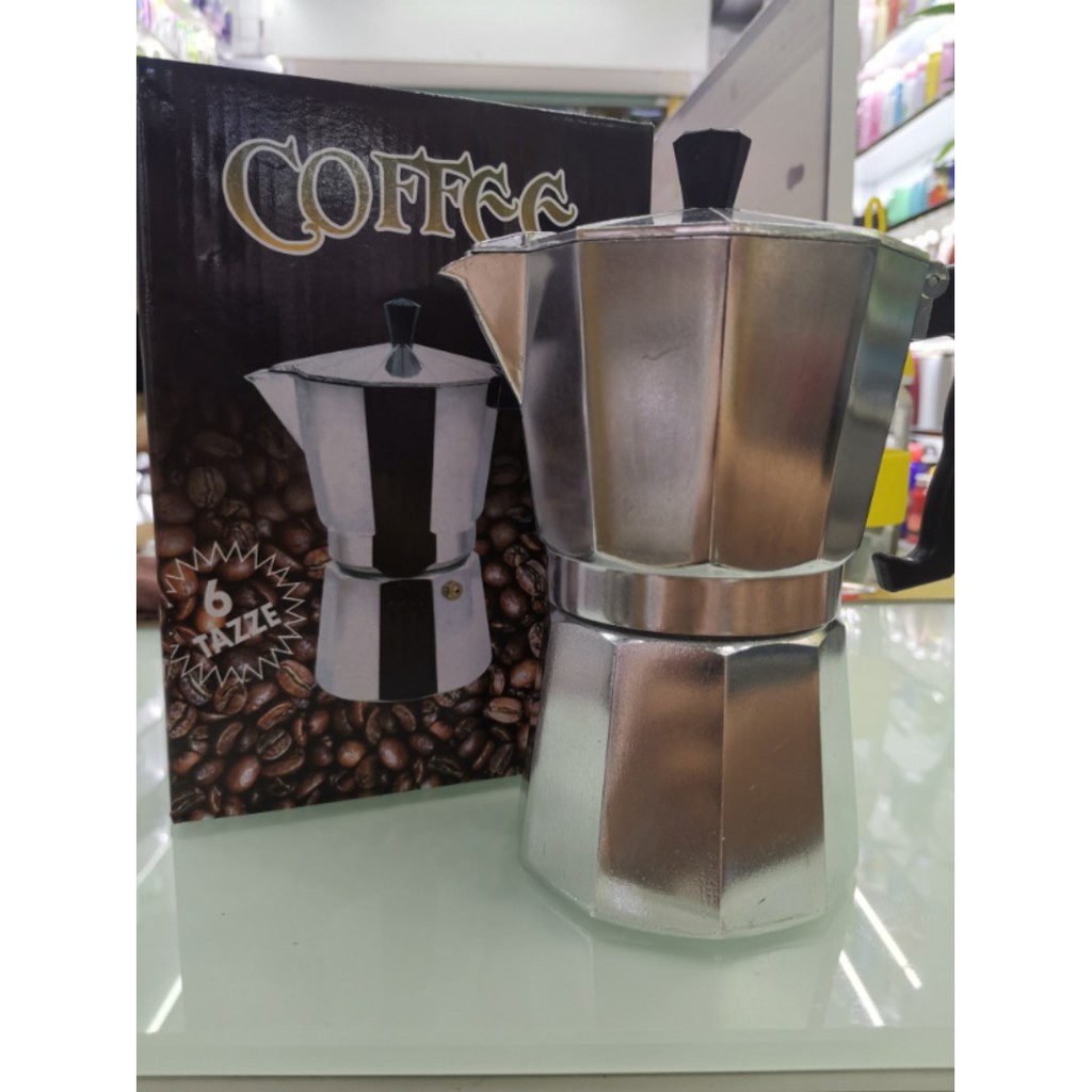 Ấm pha cà phê moka Express 6 Cup 300ml cao cấp