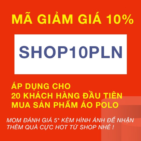 Áo POLO bé trai gái Áo phông thun cổ trụ cho trẻ em size đại từ 15 - 65kg -  POLO FASHION