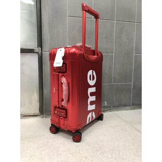 Vali supreme x rimowa 45l màu đỏ - loại cao cấp nhất