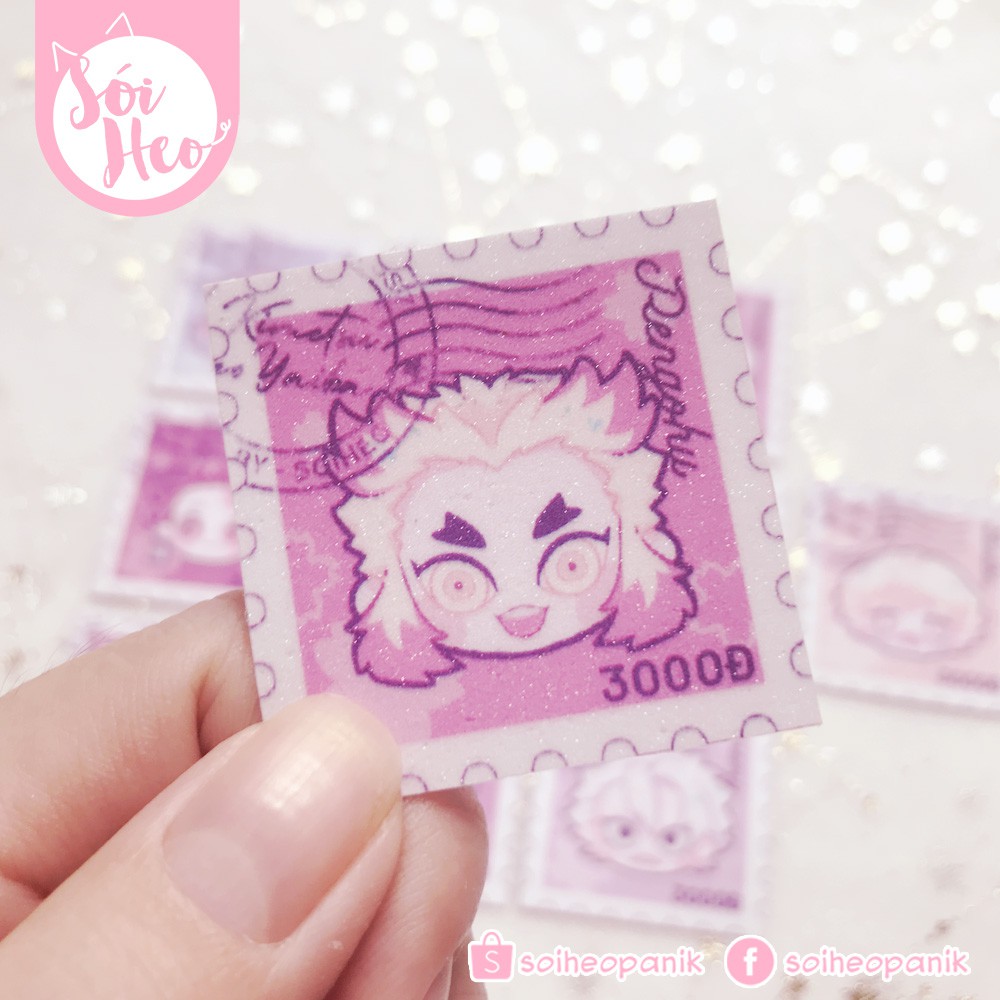 Sticker - Hình dán Kimetsu no Yaiba ( 3 set khác nhau )