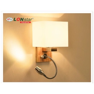 Đèn tường phòng ngủ , có đèn đọc sách hiện đại( tặng kèm bóng)