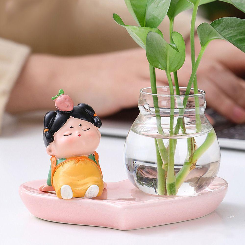 CONOPERY Chậu Hoa Thủy Canh Kiểu Vintage Dùng Trang Trí Nhà Cửa / Văn Phòng