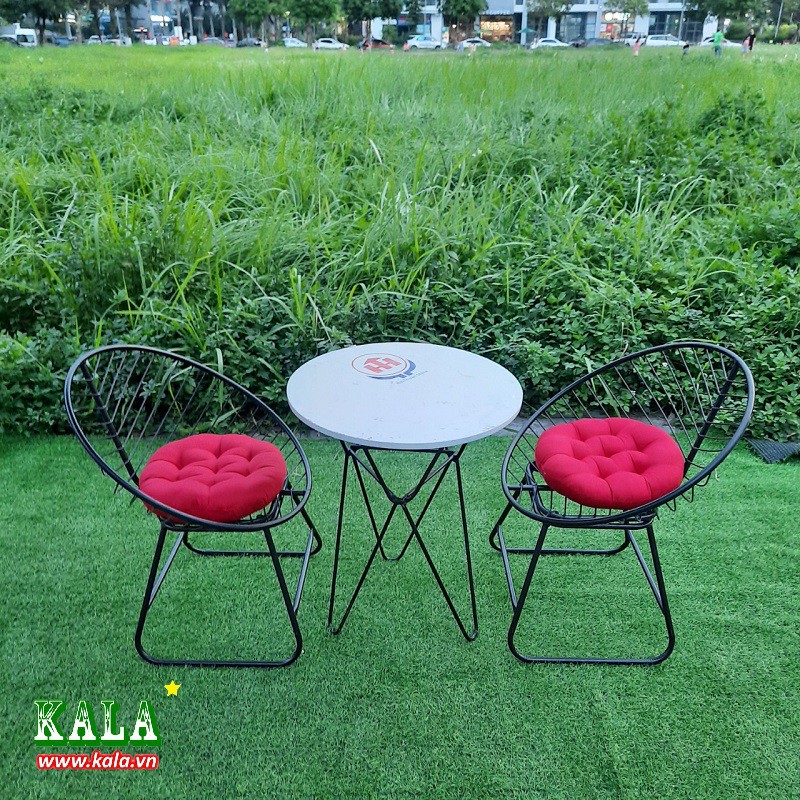 Bộ bàn ghế cafe ngoài trời Kala siêu đẹp