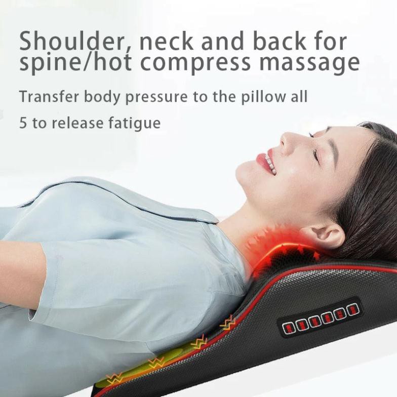 [ HÀNG CHÍNH HÃNG ] Gối massage vai gáy toàn thân đa năng cao cấp BENBO [ UY TÍN ]