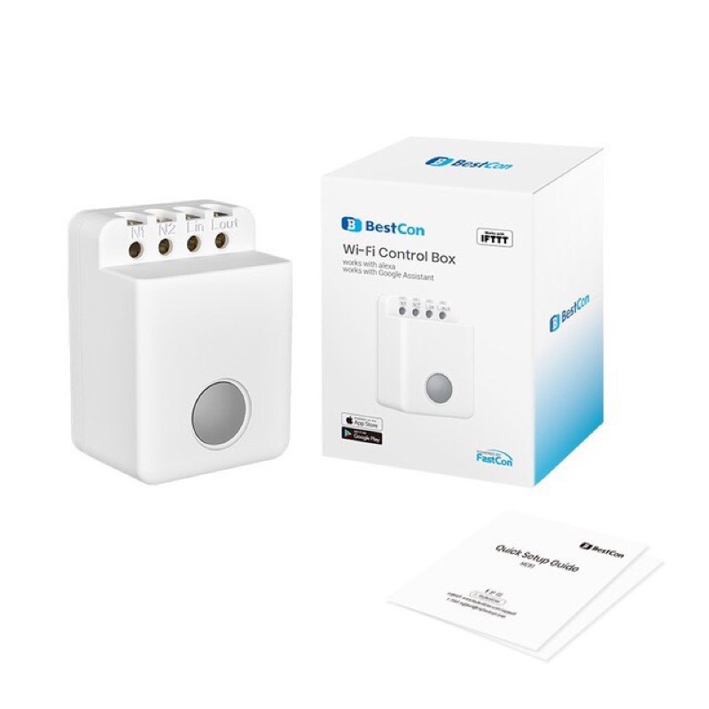 [bản quốc tế]Broadlink Bestcon MCB1 Wifi/3G/4G Thông Minh Điều Khiển Từ Xa, Hẹn Giờ Đếm Ngược Hỗ Trợ Với Alexa google