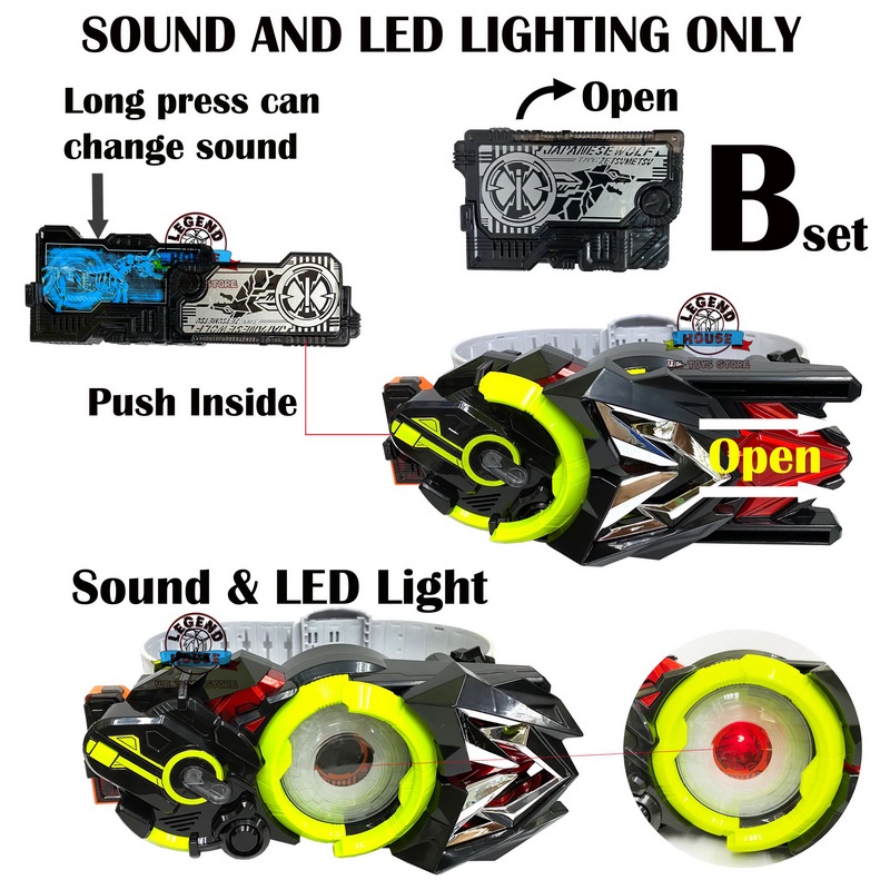 Móc Khóa Dây Đai An Toàn Phong Cách Kamen Rider Zero One Belt 01 DX
