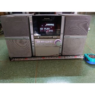 Dàn mini Panasonic PM77MD bãi nguyên bản, ko chạy cd nghe aux