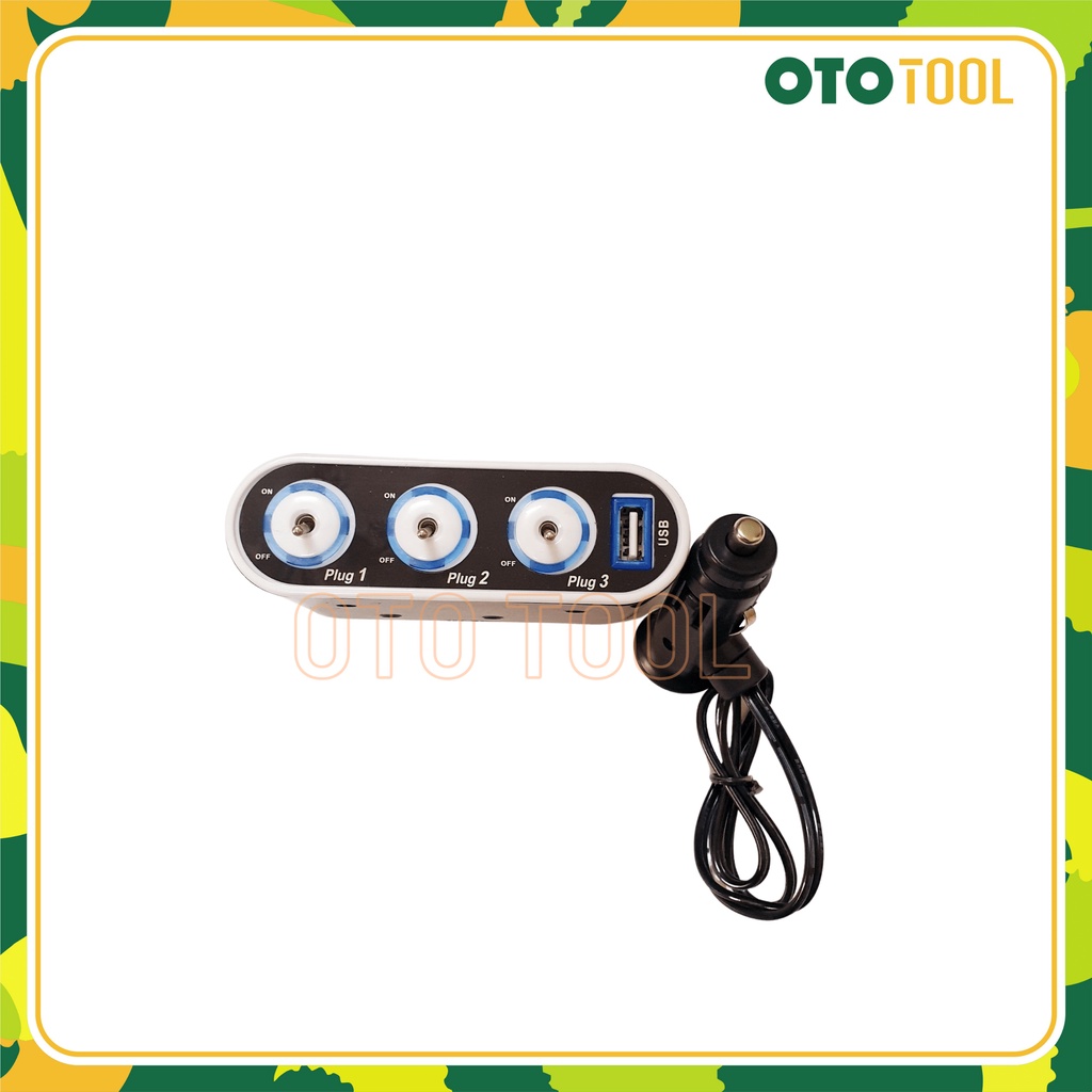 Tẩu sạc trên xe ô tô  OTO TOOL P01