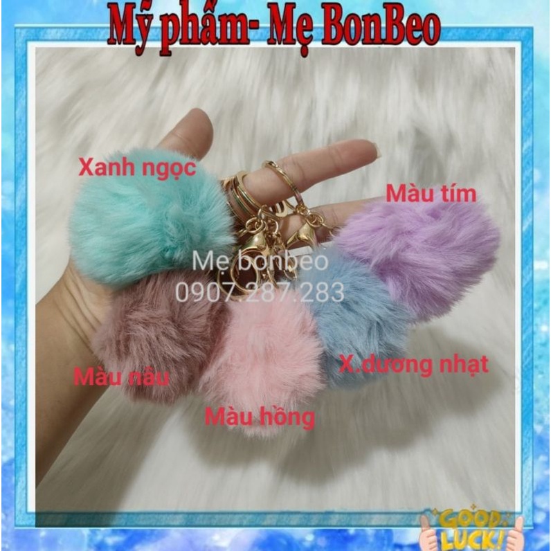 Móc khóa cục bông siêu cute (1 cái)